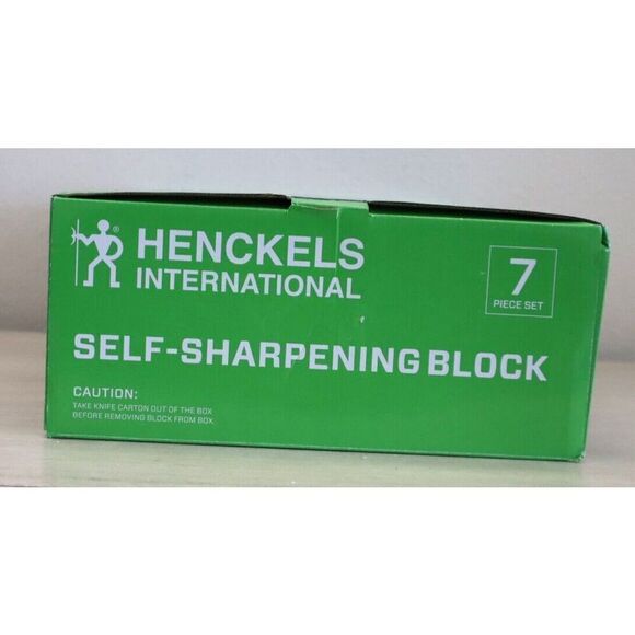 Henckels Intetnational Graphite Forged 7-pc Self-Sharpening Knife Block Set - Picture 4 of 6